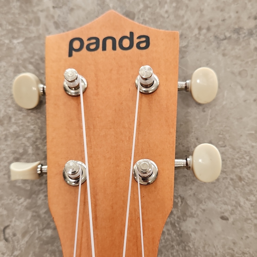 Natural Wood Ukulele with Light Brown Neck - Picture 3 of 14